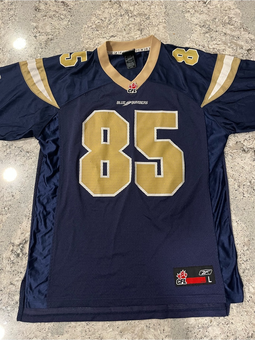 Vintage Winnipeg Blue Bombers Milt Stegall Jersey